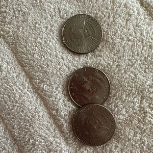 US $1/2 coins
